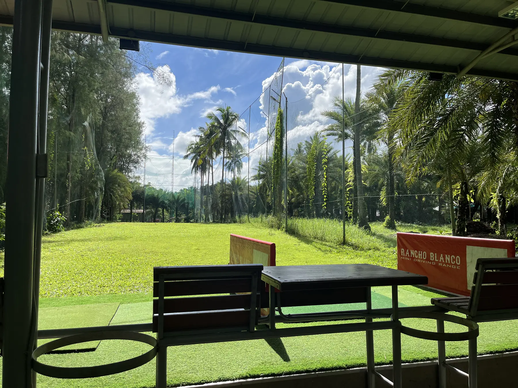 Mini Driving Range at Rancho Blanco