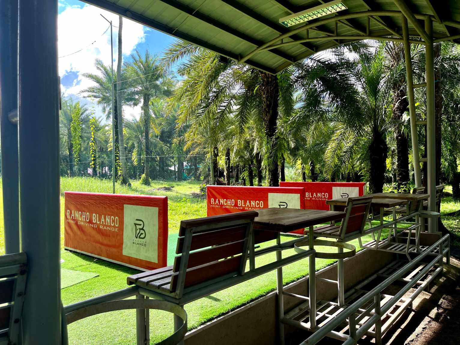 Mini Driving Range at Rancho Blanco