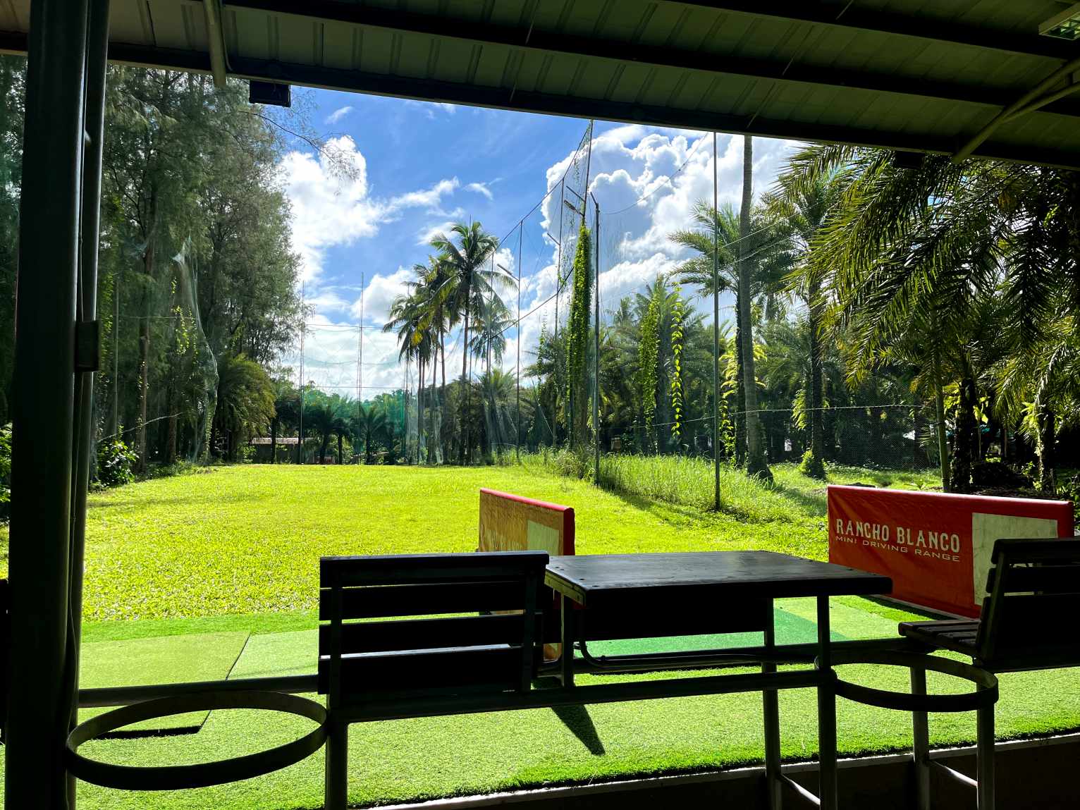 Mini Driving Range at Rancho Blanco
